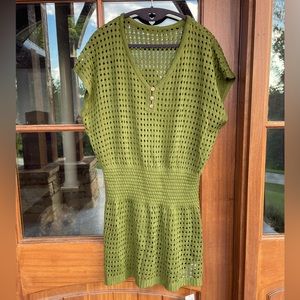 Cupshe Pull-over Sz. Large Green Knit